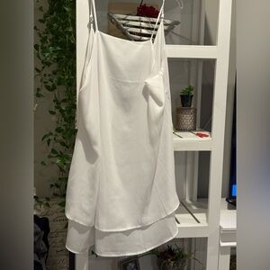 Elegant White Dress Camisole